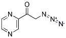 2-AZIDO-1-PYRAZIN-2-YL-ETHANONE Struktur