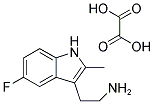 2-(5-FLUORO-2-METHYL-1H-INDOL-3-YL)ETHANAMINE OXALATE Struktur