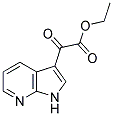 OXO-(1H-PYRROLO[2,3-B]PYRIDIN-3-YL)-ACETIC ACID ETHYL ESTER Struktur