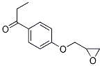 1-[4-(OXIRAN-2-YLMETHOXY)PHENYL]PROPAN-1-ONE Struktur