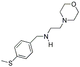 N-(4-(METHYLTHIO)BENZYL)-2-MORPHOLIN-4-YLETHANAMINE Struktur