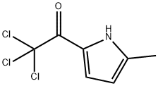 2,2,2-TRICHLORO-1-(5-METHYL-1H-PYRROL-2-YL)ETHANONE Struktur