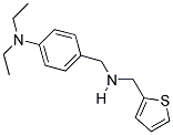 N,N-DIETHYL-4-(((THIEN-2-YLMETHYL)AMINO)METHYL)ANILINE Struktur