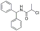 N-BENZHYDRYL-2-CHLOROPROPANAMIDE Struktur