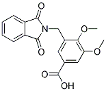 3-(1,3-DIOXO-1,3-DIHYDRO-ISOINDOL-2-YLMETHYL)-4,5-DIMETHOXY-BENZOIC ACID Struktur