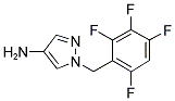 1-(2,3,4,6-TETRAFLUORO-BENZYL)-1H-PYRAZOL-4-YLAMINE Struktur