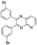 2,3-BIS(3-BROMOPHENYL)PYRIDO[2,3-B]PYRAZINE Struktur