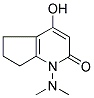 1-(DIMETHYLAMINO)-4-HYDROXY-1,5,6,7-TETRAHYDRO-2H-CYCLOPENTA[B]PYRIDIN-2-ONE Struktur