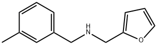 FURAN-2-YLMETHYL-(3-METHYL-BENZYL)-AMINE Struktur