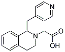 [1-(PYRIDIN-4-YLMETHYL)-3,4-DIHYDROISOQUINOLIN-2(1H)-YL]ACETIC ACID Struktur