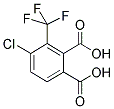 4-CHLORO-3-(TRIFLUOROMETHYL)PHTHALIC ACID Struktur