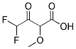 4,4-DIFLUORO-2-METHOXYACETOACETATE Struktur