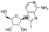 3-DEAZAADENOSINE, [8-3H] Struktur