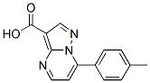 7-P-TOLYL-PYRAZOLO[1,5-A]PYRIMIDINE-3-CARBOXYLIC ACID Struktur