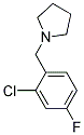 1-(2-CHLORO-4-FLUOROBENZYL)PYRROLIDINE Struktur