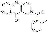 2-(2-METHYLBENZOYL)-1,2,3,4-TETRAHYDRO-11H-DIPYRIDO[1,2-A:4',3'-D]PYRIMIDIN-11-ONE Struktur