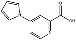 4-(1H-PYRROL-1-YL)PYRIDINE-2-CARBOXYLIC ACID Struktur