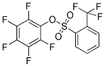 2,3,4,5,6-PENTAFLUOROPHENYL 2-(TRIFLUOROMETHYL)BENZENESULFONATE Struktur