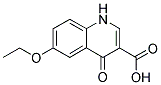 6-ETHOXY-4-OXO-1,4-DIHYDRO-QUINOLINE-3-CARBOXYLIC ACID Struktur