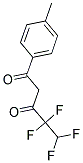 4,4,5,5-TETRAFLUORO-1-(4-METHYLPHENYL)PENTANE-1,3-DIONE Struktur