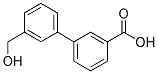 3'-HYDROXYMETHYL-BIPHENYL-3-CARBOXYLIC ACID Struktur