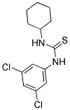 N-CYCLOHEXYL-N'-(3,5-DICHLOROPHENYL)THIOUREA Struktur