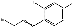 2,4-DIFLUOROCINNAMYL BROMIDE Struktur