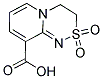 3,4-DIHYDROPYRIDO[2,1-C][1,2,4]THIADIAZINE-9-CARBOXYLIC ACID 2,2-DIOXIDE Struktur