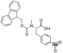 FMOC-MEPHE(4-NO2)-OH Struktur