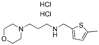 (5-METHYL-THIOPHEN-2-YLMETHYL)-(3-MORPHOLIN-4-YL-PROPYL)-AMINE DIHYDROCHLORIDE Struktur