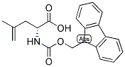 FMOC-4,5-DEHYDRO-D-LEUCINE Struktur