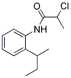 N-(2-SEC-BUTYLPHENYL)-2-CHLOROPROPANAMIDE Struktur