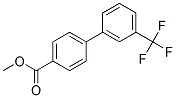 METHYL 3'-(TRIFLUOROMETHYL)[1,1'-BIPHENYL]-4-CARBOXYLATE Struktur