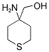 (4-AMINO-TETRAHYDRO-THIOPYRAN-4-YL)METHANOL Struktur