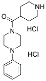 (4-PHENYLPIPERAZIN-1-YL)PIPERIDIN-4-YL-METHANONE DIHYDROCHLORIDE Struktur