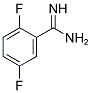 2,5-DIFLUORO-BENZAMIDINE Struktur