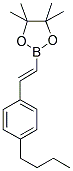 2-[2-(4-BUTYLPHENYL)VINYL]-4,4,5,5-TETRAMETHYL-1,3,2-DIOXABOROLANE Struktur