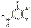 4-BROMO-3,5-DIFLUORONITROBENZENE Struktur