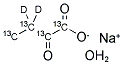 2-KETOBUTYRIC ACID-13C4,3,3-D2 SODIUM SALT HYDRATE price.