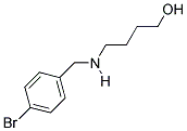 4-((4-BROMOBENZYL)AMINO)BUTAN-1-OL Struktur