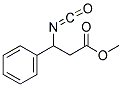 METHYL-3-ISOCYANATO-3-PHENYLPROPIONATE Struktur