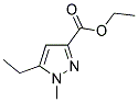 ETHYL 5-ETHYL-1-METHYL-1H-PYRAZOLE-3-CARBOXYLATE Struktur