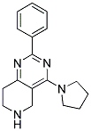 2-PHENYL-4-PYRROLIDIN-1-YL-5,6,7,8-TETRAHYDROPYRIDO[4,3-D]PYRIMIDINE Struktur