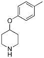 4-(4-METHYLPHENOXY)PIPERIDINE Struktur