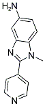 1-METHYL-2-PYRIDIN-4-YL-1H-BENZOIMIDAZOL-5-YLAMINE Struktur