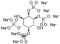 D-INS 1,2,4,5-TETRAKISPHOSPHATE OCTASODIUM SALT Struktur