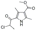 METHYL 5-(2-CHLOROPROPANOYL)-2,4-DIMETHYL-1H-PYRROLE-3-CARBOXYLATE Struktur