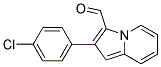 2-(4-CHLORO-PHENYL)-INDOLIZINE-3-CARBALDEHYDE Struktur