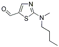 2-[BUTYL(METHYL)AMINO]-1,3-THIAZOLE-5-CARBALDEHYDE Struktur