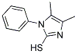 4,5-DIMETHYL-1-PHENYL-1H-IMIDAZOLE-2-THIOL Struktur